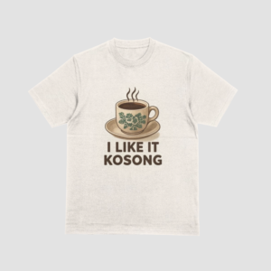 kopi o kosong t shirt